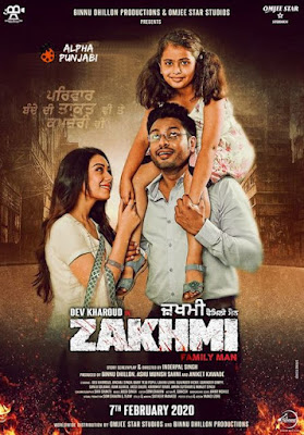 Zakhmi 2020 Punjabi HDTV 480p 400Mb x264