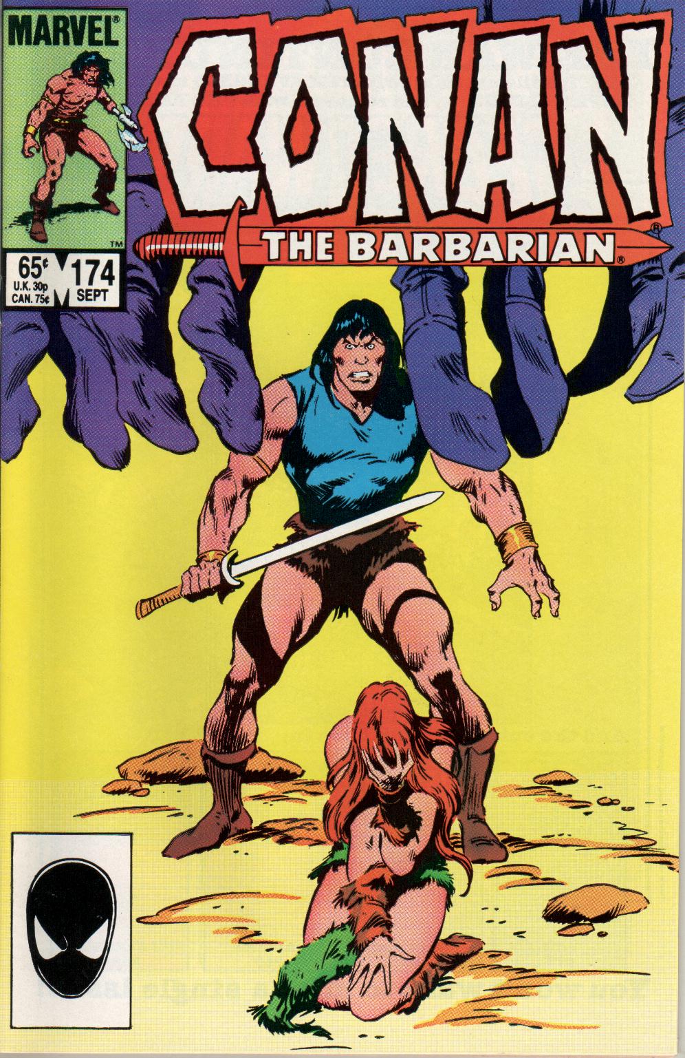 Read online Conan the Barbarian (1970) comic -  Issue #174 - 1