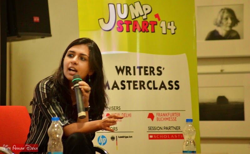 Sophie Benini Pietromarchi at Jumpstart-14, Bangalore (photo - Jim Ankan Deka)