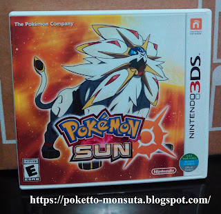 pokemon sun game for nintendo 3ds front cover
