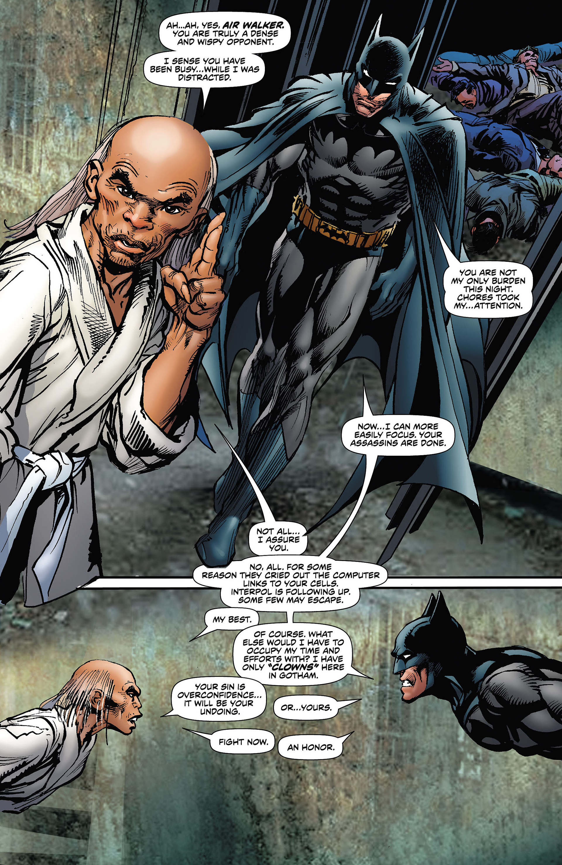 Read online Batman: Odyssey comic -  Issue #7 - 9