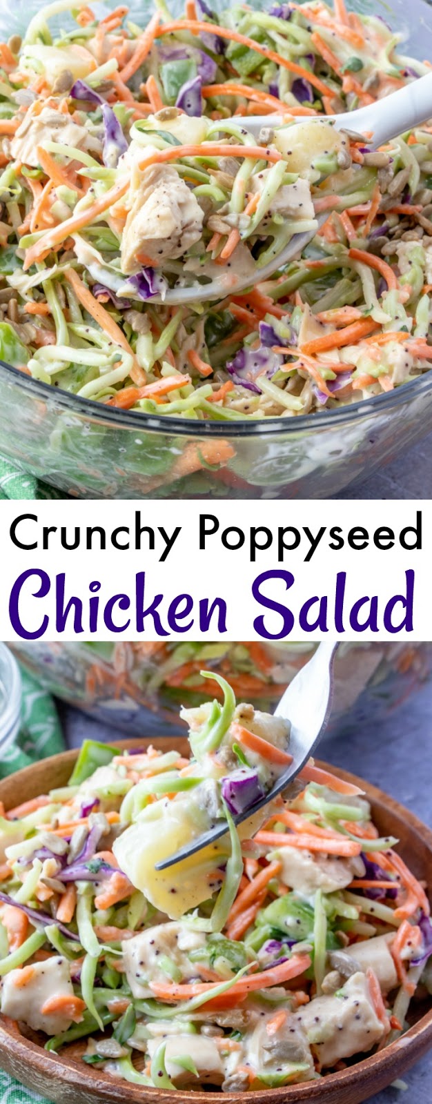 Chicken Salad with Poppy Seed Dressing - Beneficial Bento