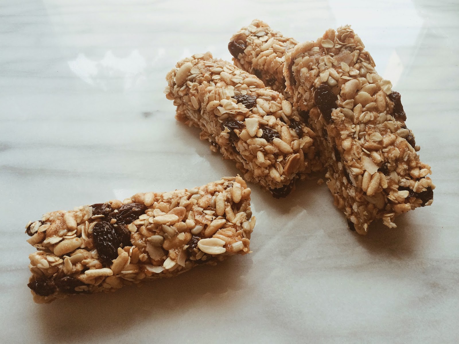 Ginger in the Kitchen Homemade Peanut Granola Bars