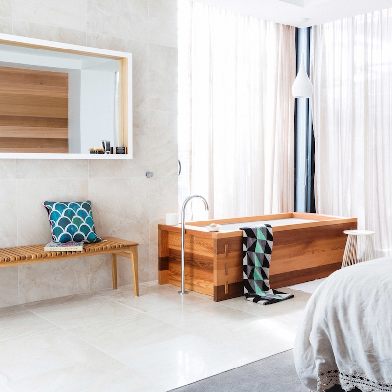 La Maison Jolie: Bed, Bath & Beyond: Open Bathroom Concept for the ...
