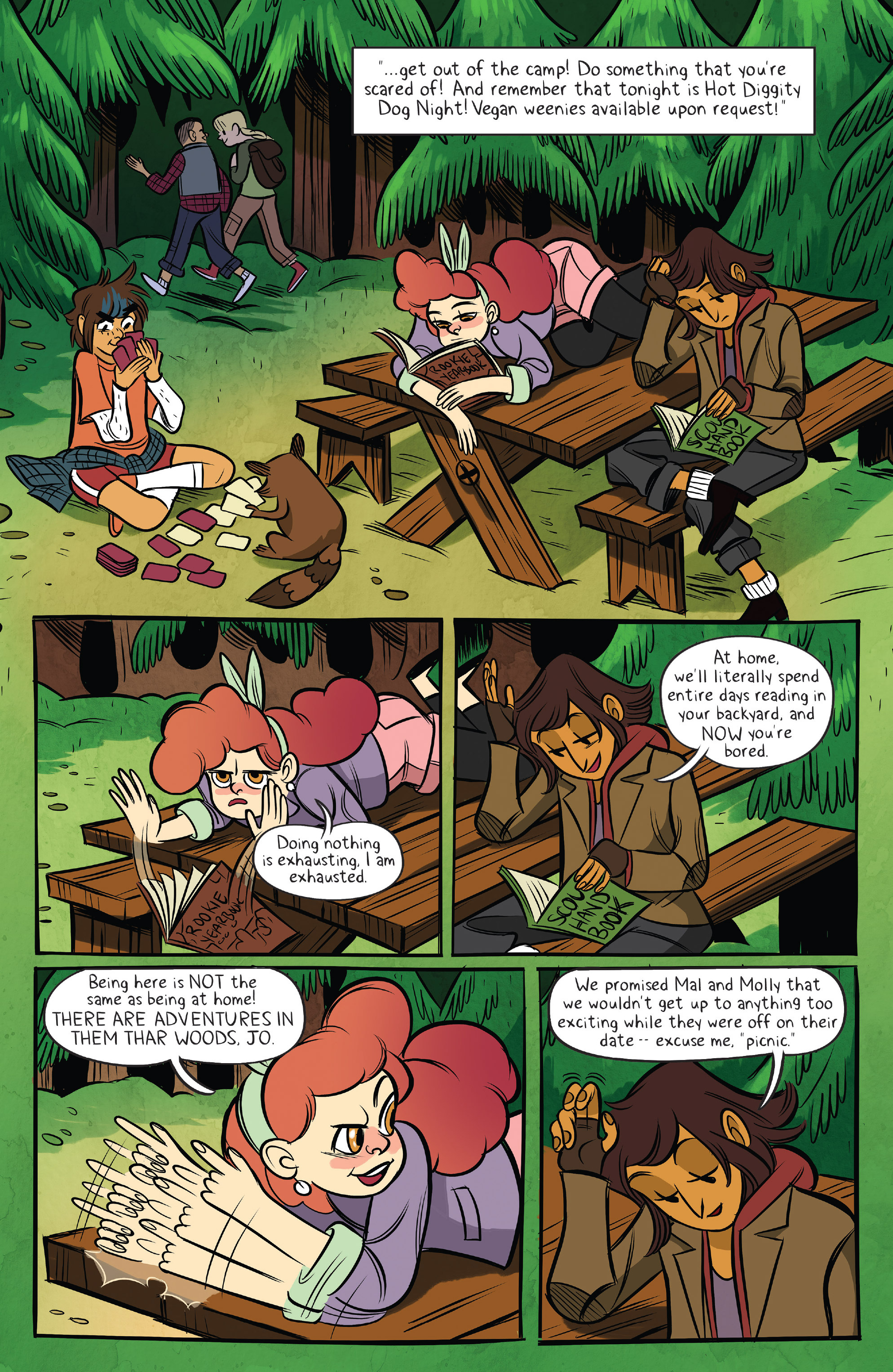 Read online Lumberjanes comic -  Issue #10 - 4