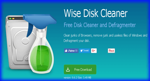 تنظيف واصلاح عيوب ويندوز Wise Disk Cleaner