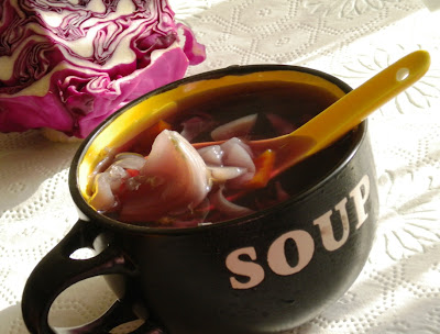 Supa de varza (de post, dieta)