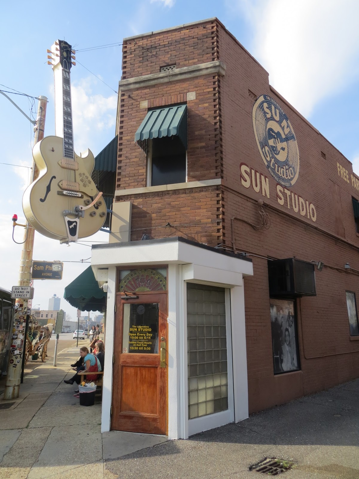 Around the World in 8000 days Sun Studios, Memphis Tennessee