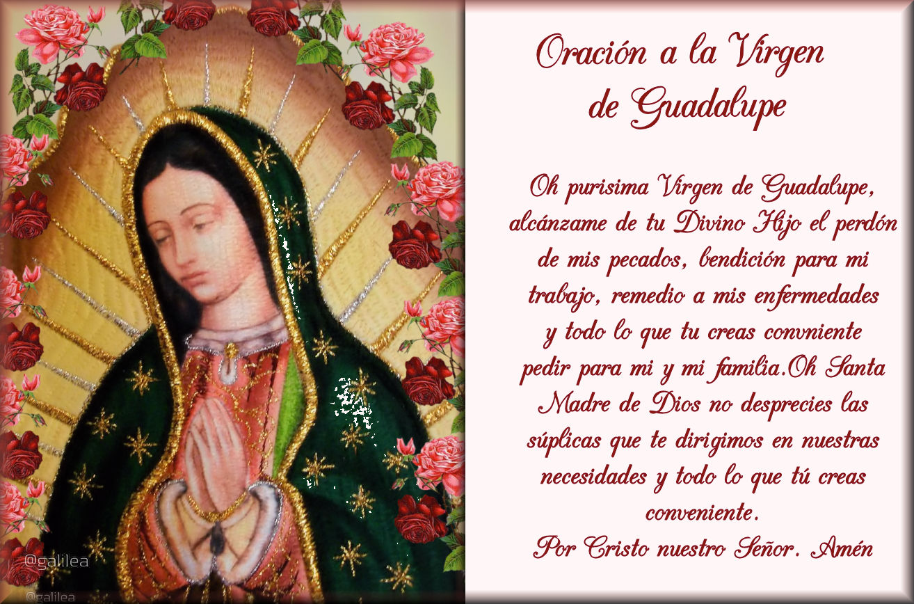 Virgen Oraciones Oracion Oración Morelos Catolicas.