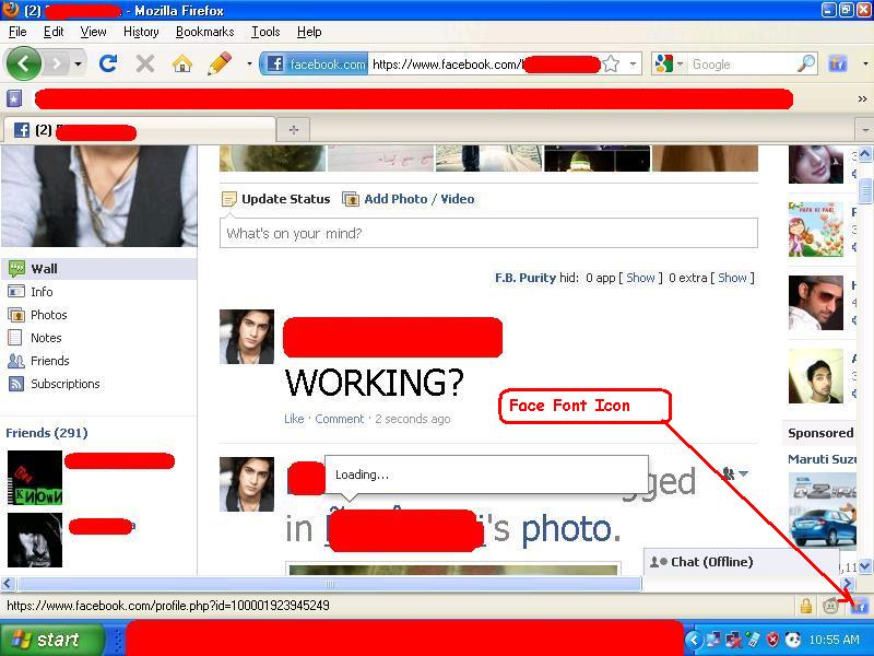 CHANGE FACEBOOK FONT SIZE | WORKING TRICK ~ !!! BEST FLASH CHAT AND
