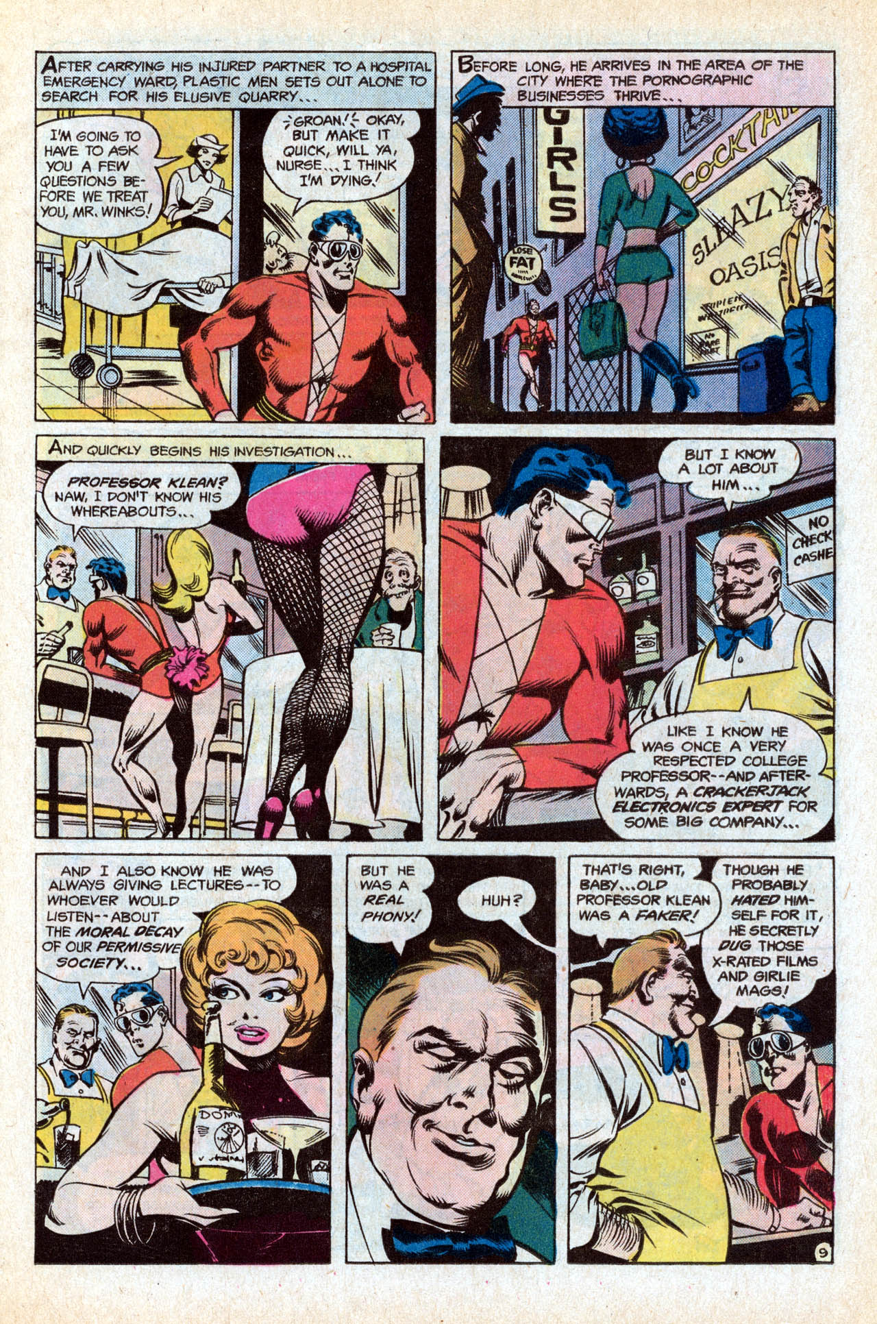 Read online Plastic Man (1976) comic -  Issue #18 - 15