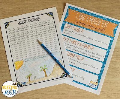 Teaching your students creative expository introductions is a lot easier when you use quality mentor texts. This sequence of lessons includes a mentor text, an anchor chart, a guide for you to try writing your own creative introduction, and free printables for students to try out the strategy in their own informational writing. This strategy works for opinion writing, too, and is especially effective for helping 4th graders write their introductory paragraph for STAAR Writing. Teaching your students creative expository introductions is a lot easier when you use quality mentor texts. This sequence of lessons includes a mentor text, an anchor chart, a guide for you to try writing your own creative introduction, and free printables for students to try out the strategy in their own informational writing. This strategy works for opinion writing, too, and is especially effective for helping 4th graders write their introductory paragraph for STAAR Writing.