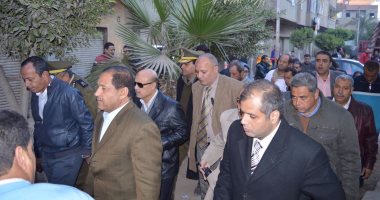 انهيار منزل بالمحلة بسبب عقار اخر, ازالة 8 طوابق من العقار المخالف