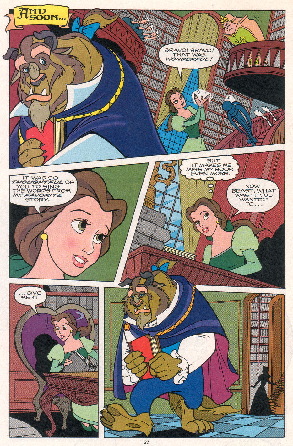 Read online Disney's Beauty and the Beast comic -  Issue #12 - 23