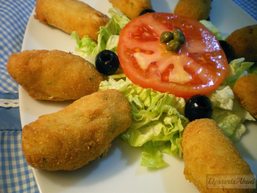 Croquetas de bacalao