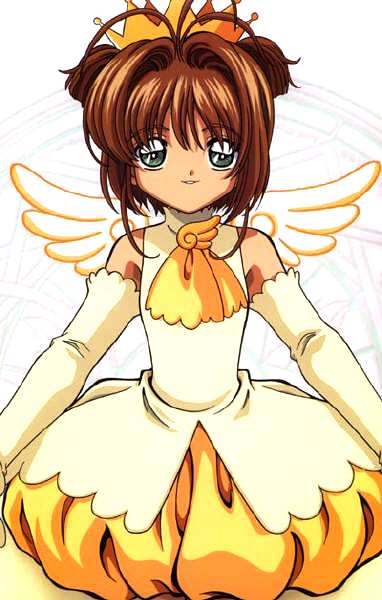 Sakura Kinomoto Dibujo de Shakura Avalón con su corona