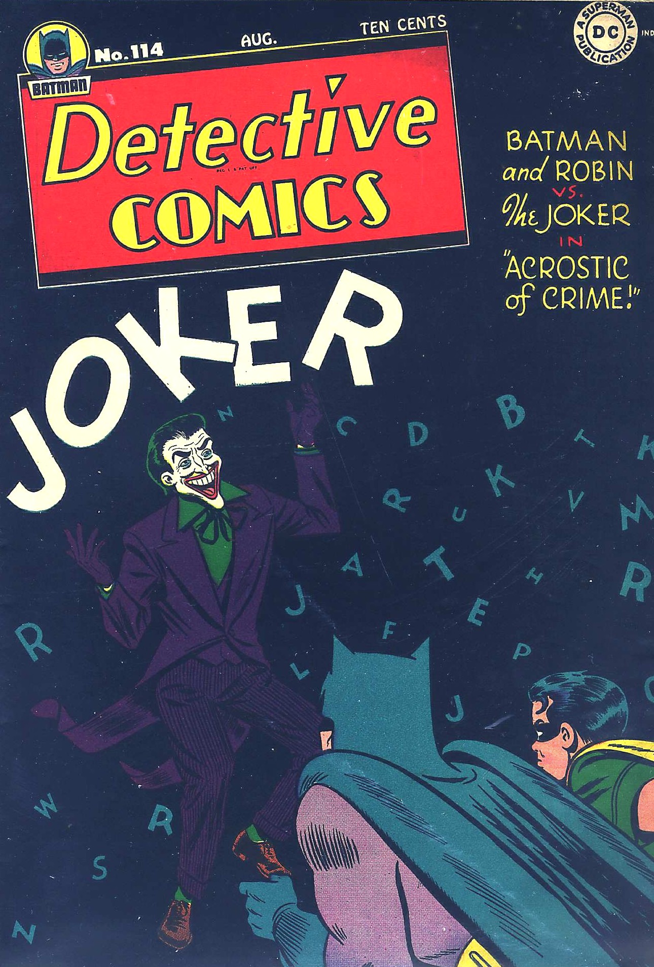 Detective Comics (1937) 114 Page 0