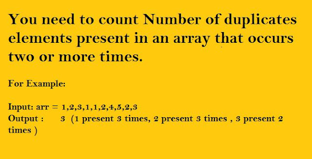 Count-Duplicates-In-Array
