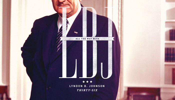 meg jannott rebranding the presidents LBJ