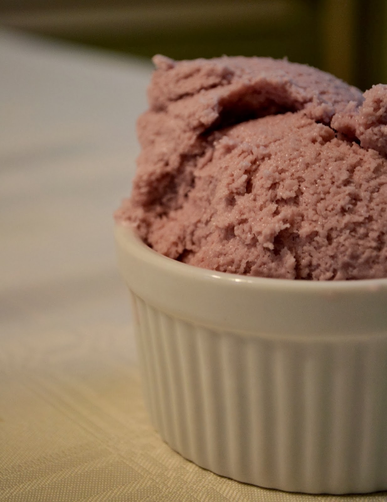 Simple Savory & Satisfying Red Wine Ice Cream