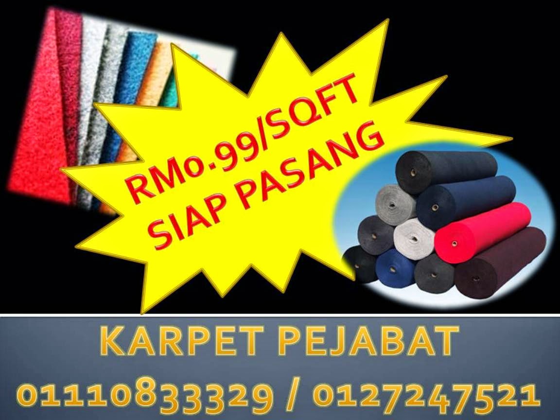 CHEAP CARPET SELANGORKL / KARPET MURAH MALAYSIA