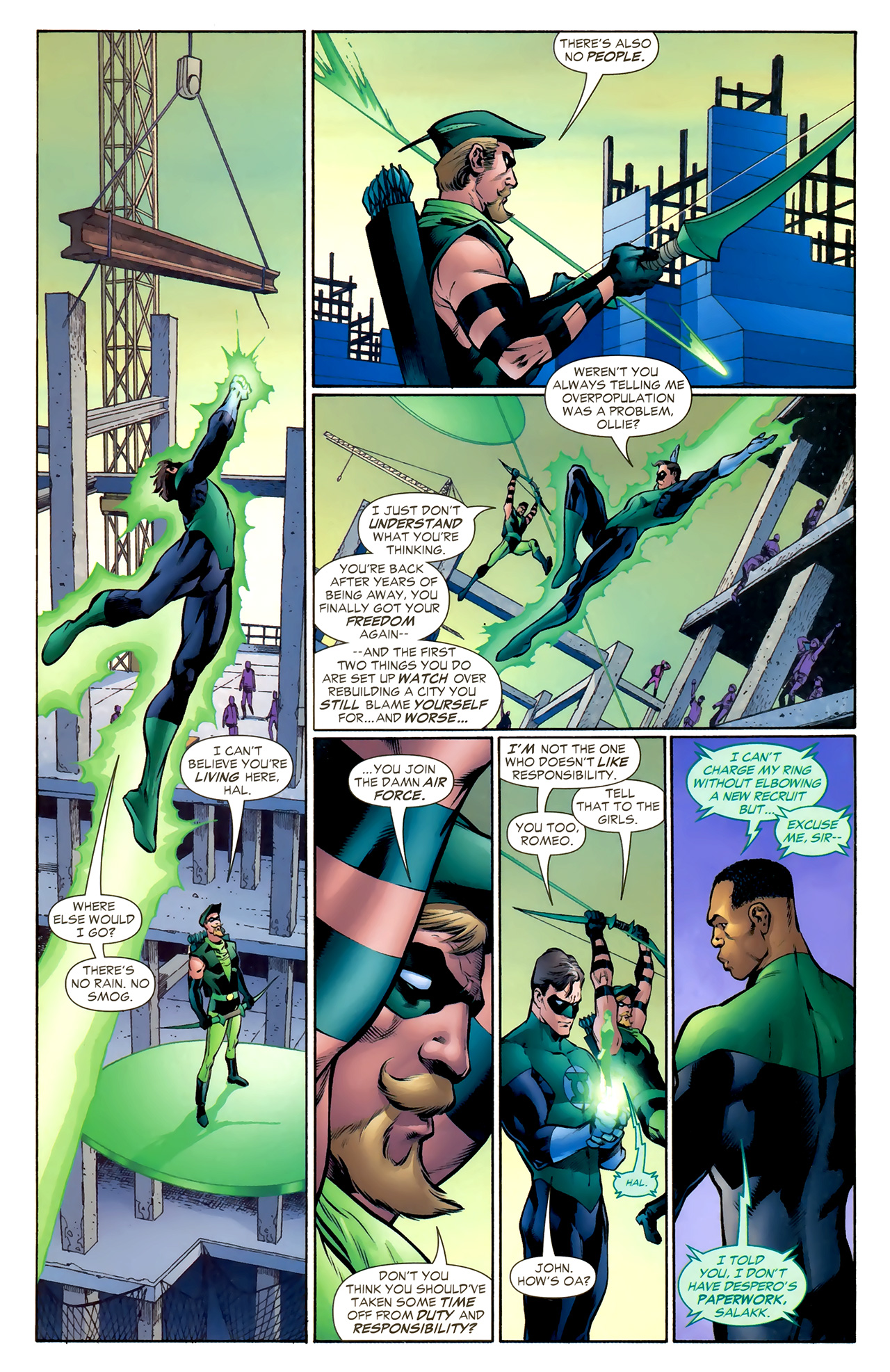 Read online Green Lantern (2005) comic -  Issue #7 - 6