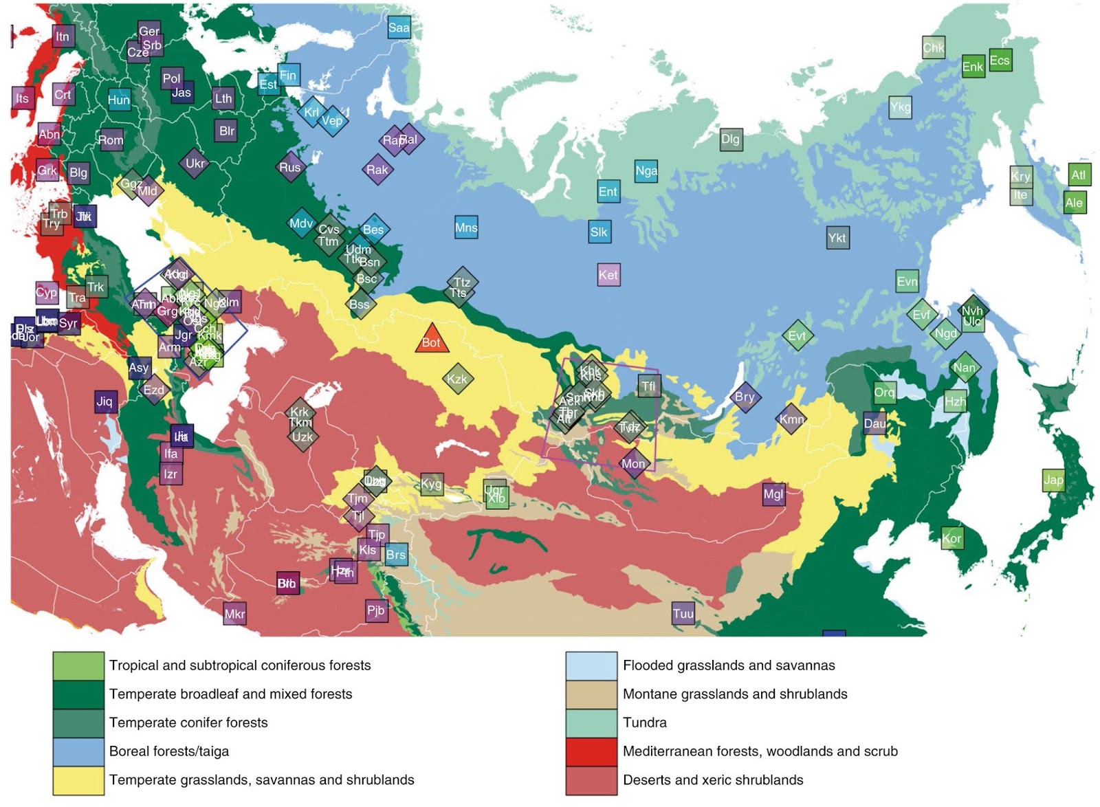 Details of the history of inner Eurasia revealed by new study - The