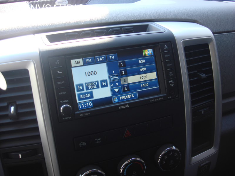 NVS AUDIO: 2012 Dodge Ram backup camera retrofit install on non backup