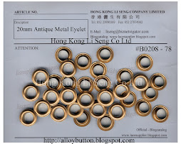 Antique Metal Eyelet Supplier - Hong Kong Li Seng Co Ltd