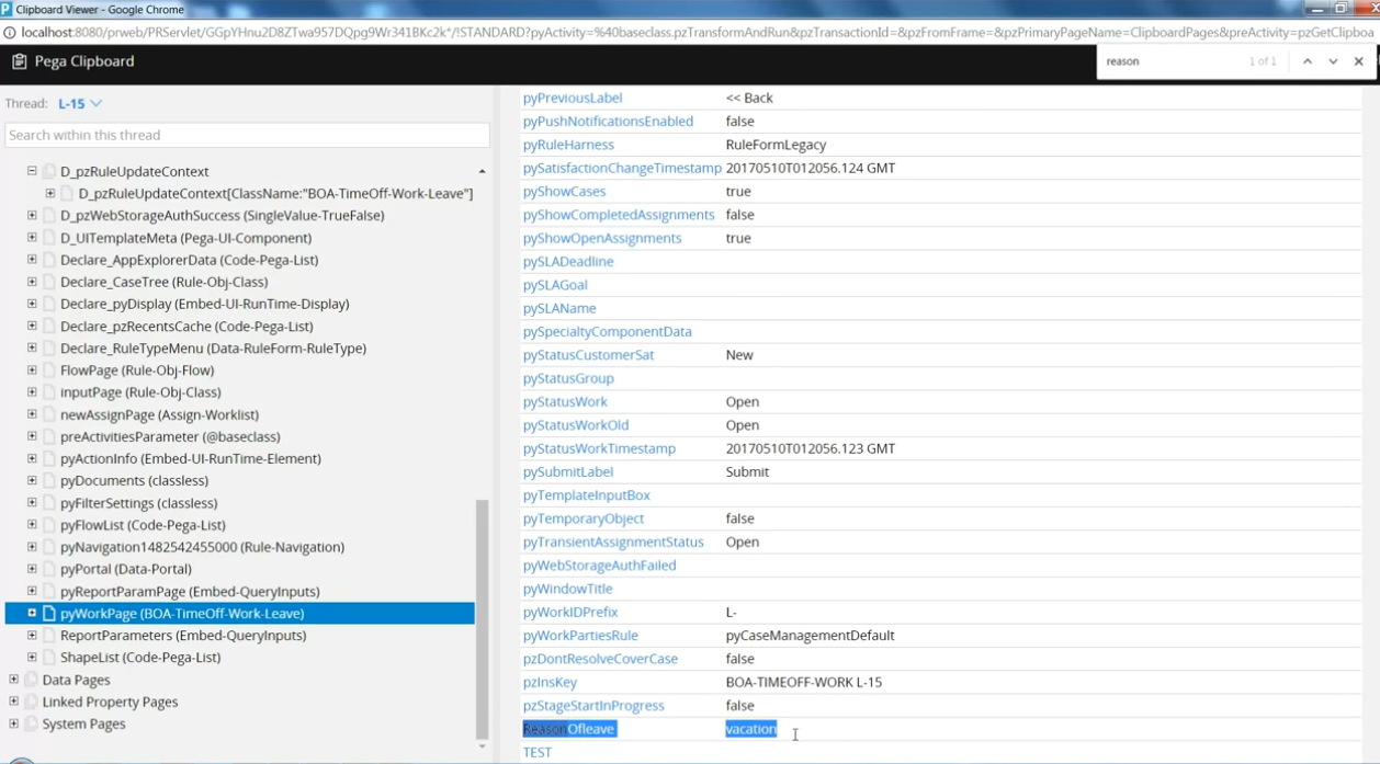 Saravanan's Blog Clipboard in Pega