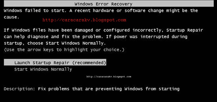 How To Fix Windows Error Recovery Windows 7 Pc How To Fix 2020