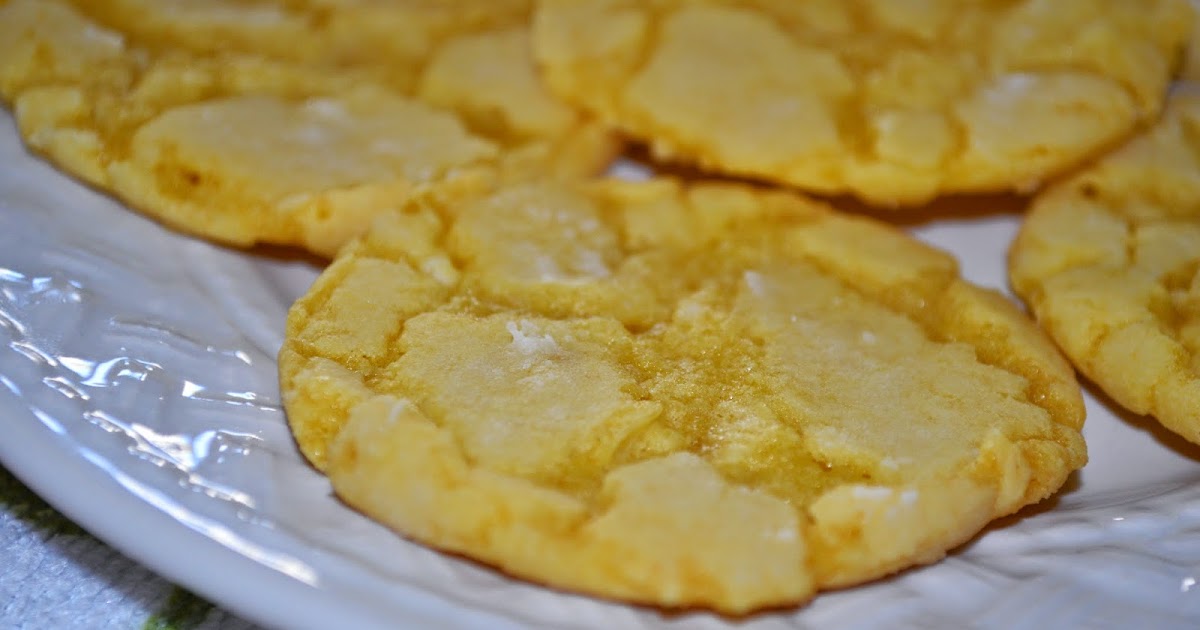 Happy Family Recipes: Lemon Cookies