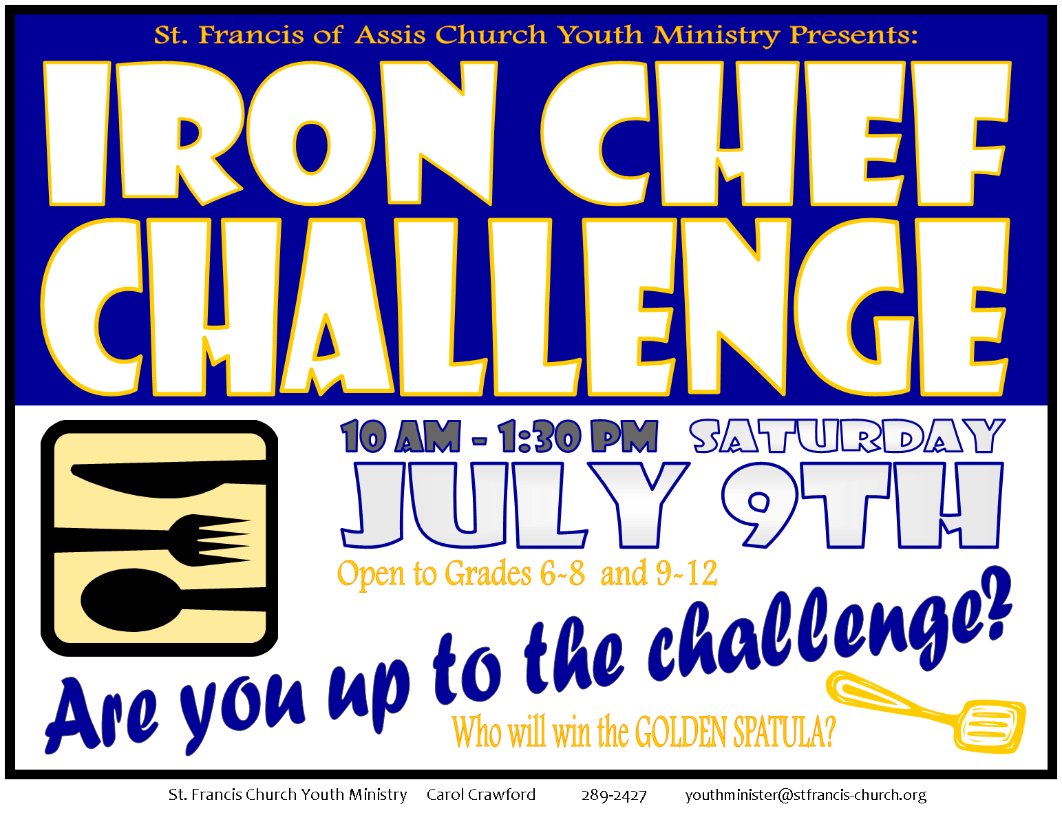 St. Francis Youth Group Iron Chef Summer 2011