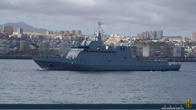 El patrullero oceánico ‘Rayo’ parte de Las Palmas para iniciar su crucero de resistencia.