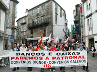 Manifestación da CIG (Confederación Intersindical Galega) no 2007 en Compostela