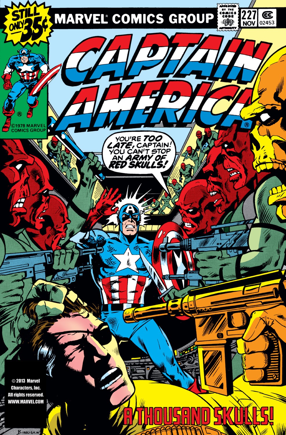 Captain America (1968) Issue #227 #141 - English 1