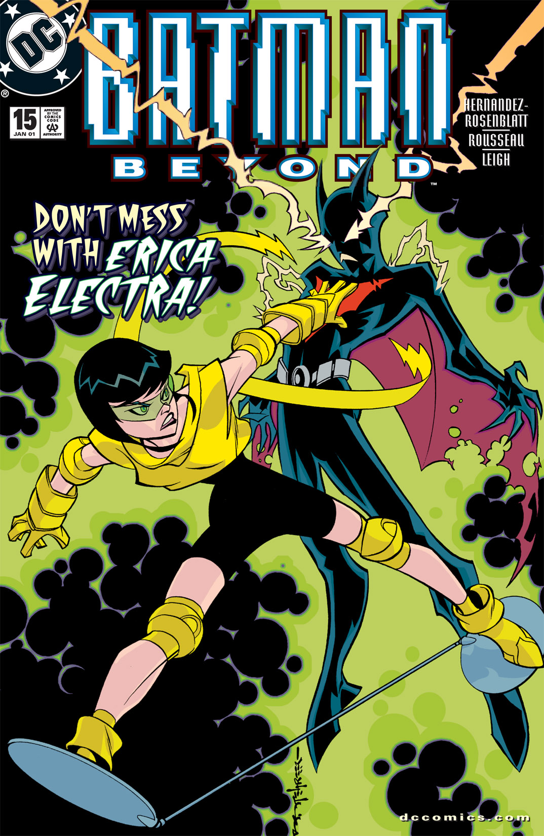 Read online Batman Beyond [II] comic -  Issue #15 - 1