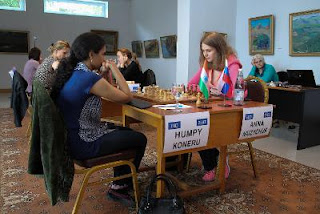  Echecs à Dilijan : Humpy Koneru (2597) 1-0 Anna Muzychuk (2593)