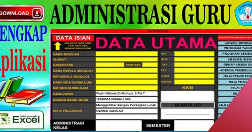 Download Administrasi Guru Download Administrasi Guru