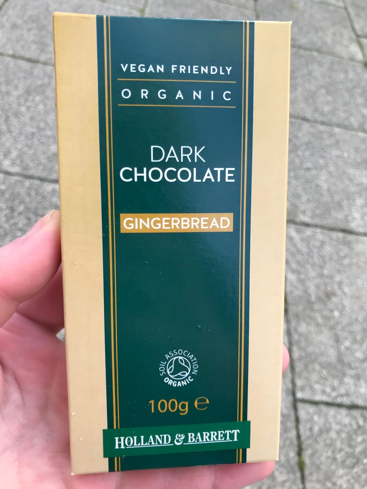 Holland & Barrett Gingerbread Dark Chocolate
