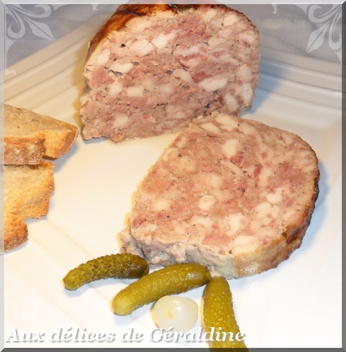 Aux délices de Géraldine Pâté de lapin
