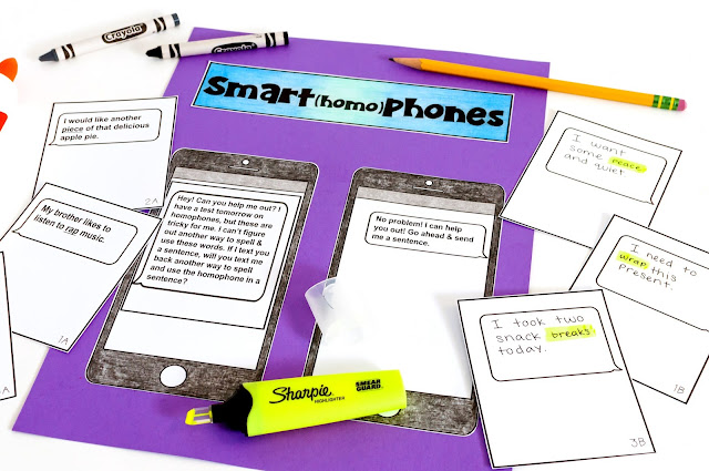 Crafting Connections: Homophones Anchor Chart & Freebie!