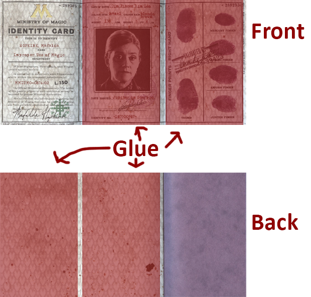 Ministry Of Magic Id Card Template