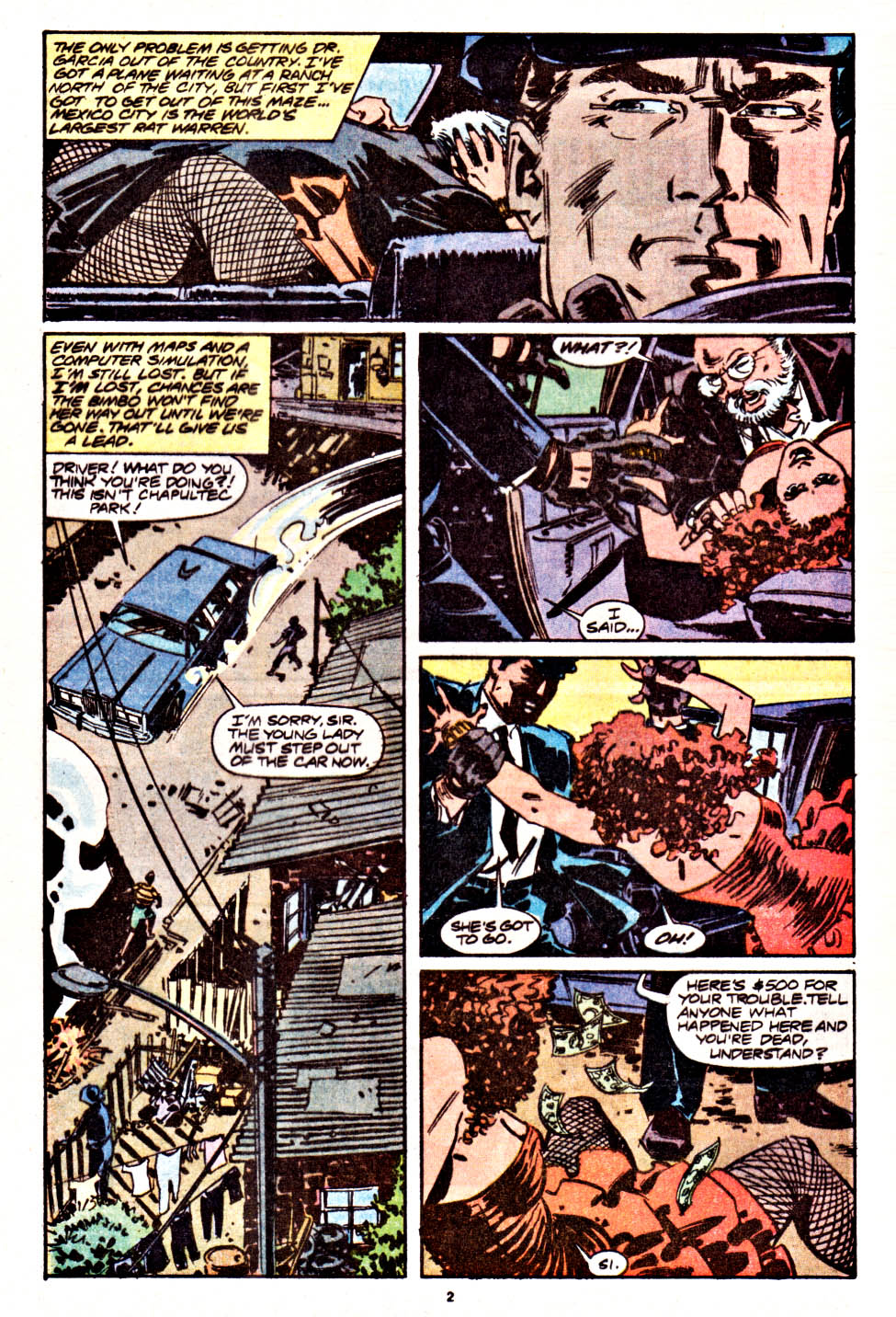 Read online The Punisher (1987) comic -  Issue #43 - Border Run - 3