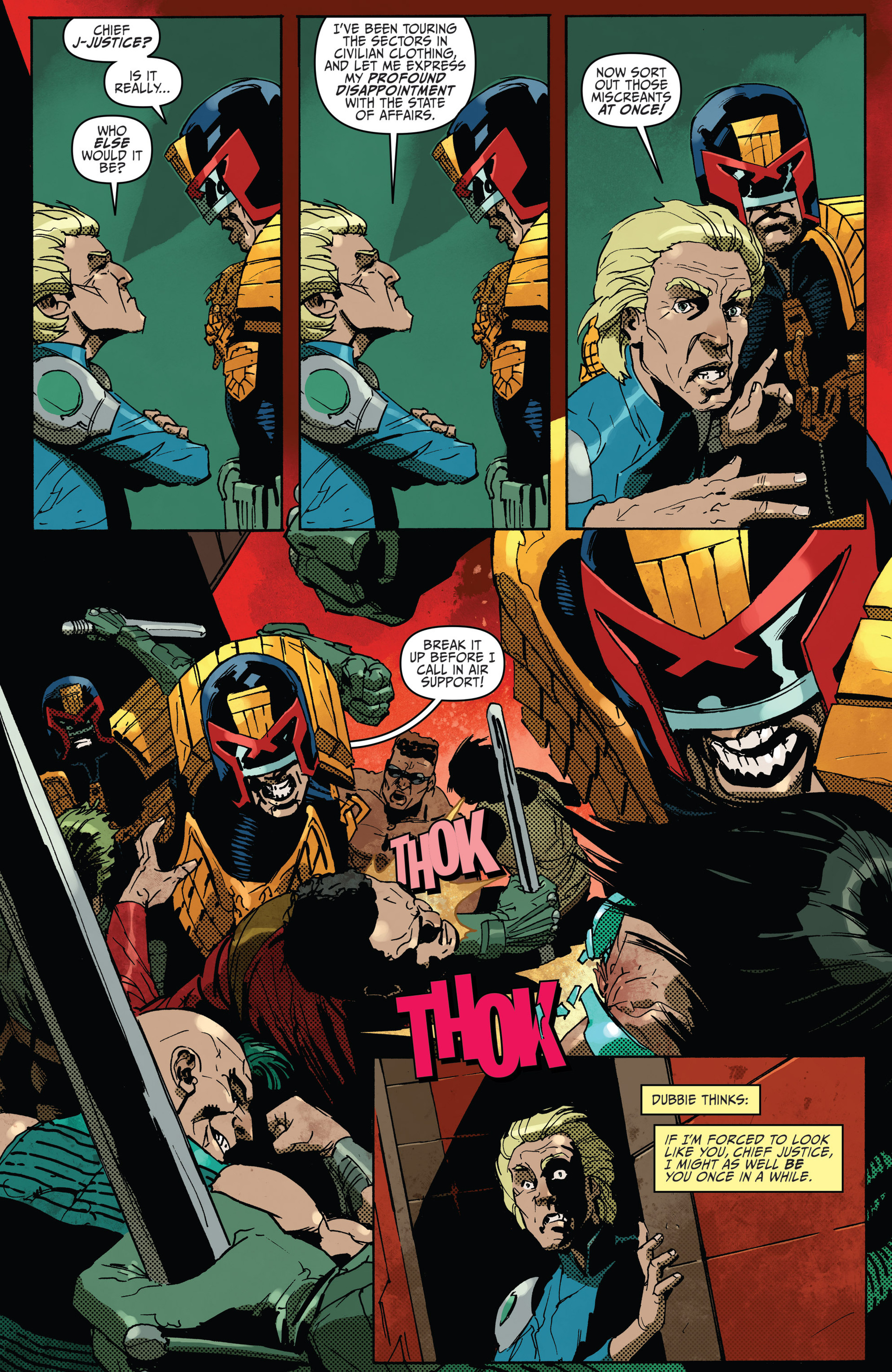 Read online Judge Dredd (2012) comic -  Issue #25 - 13