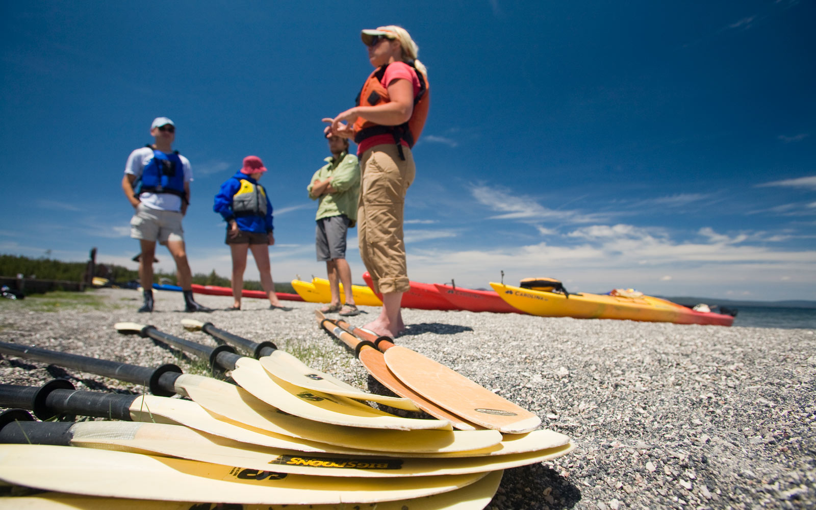MEC&F Expert Engineers A kayak guide with Oars, 23yearold Timothy