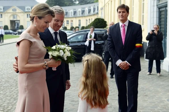 Queen Mathilde attended a concert organized by the Association of the Nobility