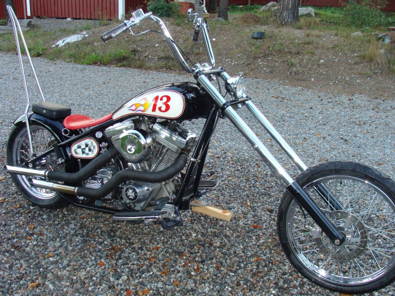 biker excalibur II ACE OF SPADES by Ace Performance Cycles