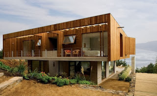 model rumah kayu minimalis dua lantai ~ model rumah minimalis