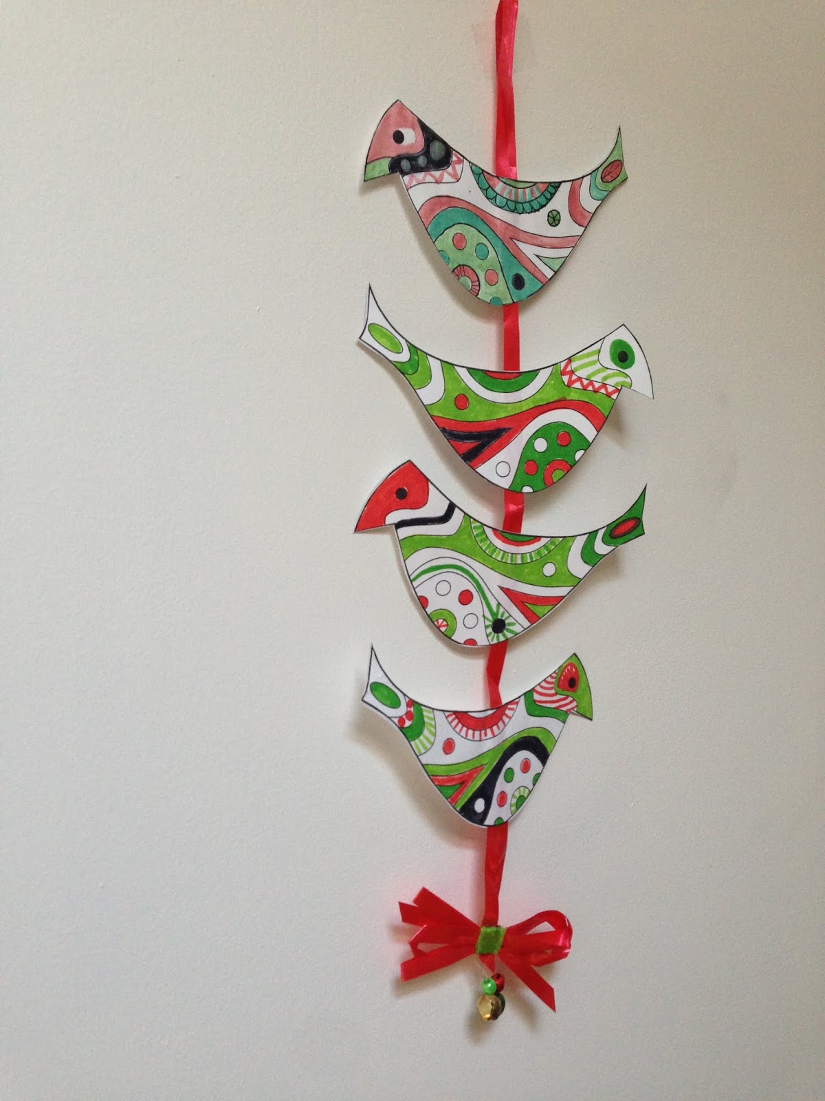 La boite à idées de l' atelier 3B* * *: Déco oiseaux de Noël